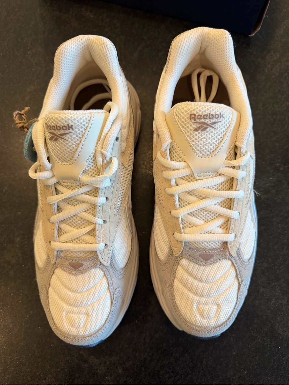 Reebok Lunex Sneakers Natural Pink Grey Women’s Size 8 NIB